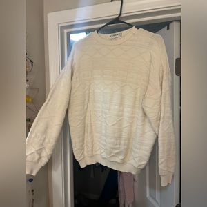 Vintage Cream Sweater 100% Cotton